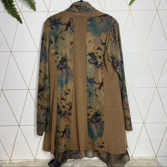 Soft Surroundings Tea Gardens Cardigan Small - Picture 9 of 9